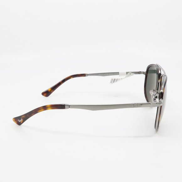 Persol  PO 2465-S 513/58 New Tortoise/Green Polarized Sunglasses 57mm with case - Picture 4 of 6